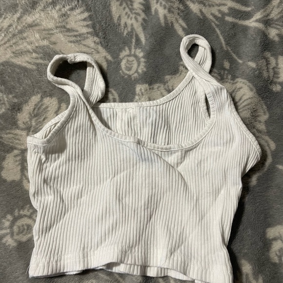 White cropped tank - Picture 2 of 2
